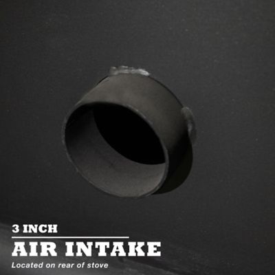 Image showing 8 th Cleveland Iron Works 2500 sq. ft. Huron H110 Wood Stove, F500110