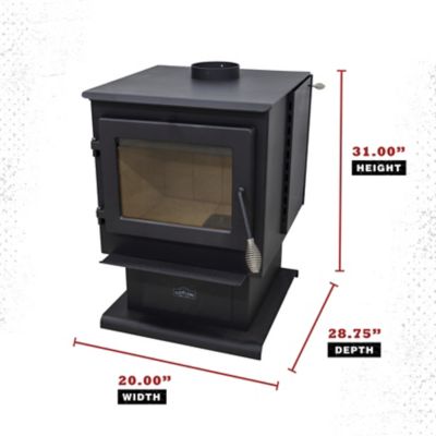 Image showing  2000 sq. ft. Ontario H100 Wood Stove, F500105