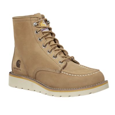 Image showing 0 th Carhartt Women's Lace-Up Moc Toe Wedge Boots