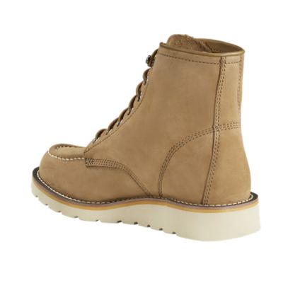 Image showing 7 th Carhartt Women's Lace-Up Moc Toe Wedge Boots