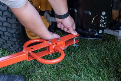 Image showing 5 th Agri-Fab Poly Swivel and Dump Garden Cart