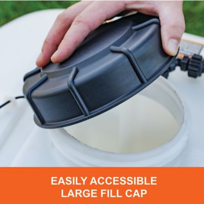 Image showing 5 th Agri-Fab 45 gal. 4-Nozzle 12V Tow-Behind Sprayer with Remco Diaphragm Pump