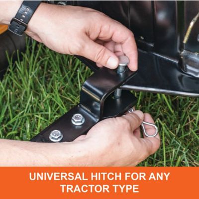 Image showing 6 th Agri-Fab 45 gal. 4-Nozzle 12V Tow-Behind Sprayer with Remco Diaphragm Pump