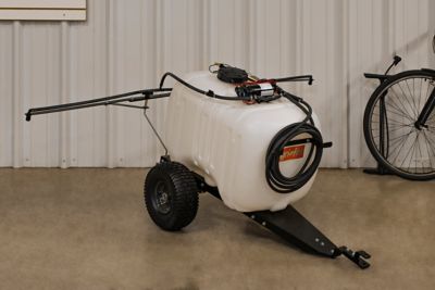 Image showing 8 th Agri-Fab 45 gal. 4-Nozzle 12V Tow-Behind Sprayer with Remco Diaphragm Pump