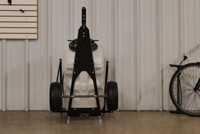 Image showing 9 th Agri-Fab 45 gal. 4-Nozzle 12V Tow-Behind Sprayer with Remco Diaphragm Pump