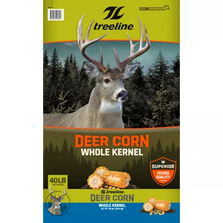 Treeline Whole Grain Corn Deer Food 40 lb Bag Game Feed