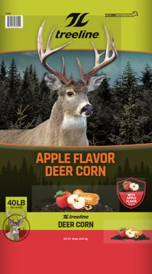 treeline Apple Flavor Corn Deer Feed, 40 lb.
