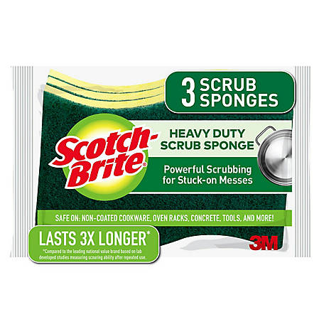 Scotch-Brite Heavy Duty Scrub Sponge, 7100167747