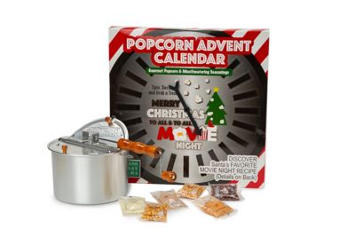 Wabash Valley Farms Santa's Secret Popcorn Advent Calendar Popping Set, 38061-D