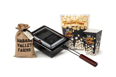 Wabash Valley Farms Shake & Pop Popcorn Popper Must Have Set