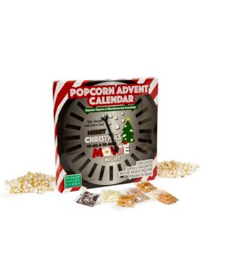 Wabash Valley Farms Santa's Secret Snack Spin & Decode Popcorn Advent Calendar, 42560-D