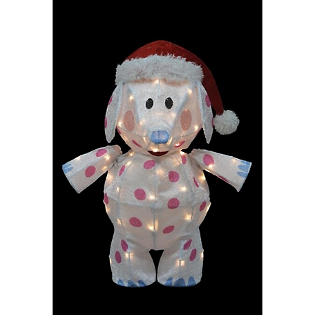 ProductWorks 24 in. Rudolph LED 3D Pre Lit Yard Art Misfit Elephant (Printed), 46420_MYT