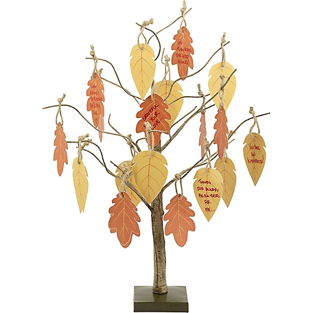 ProductWorks 24 in. Gratitude Tree with Leaves Kit, 49200_OVER_MYT