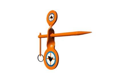 Image showing  Pellet Double Tree Spinner Target