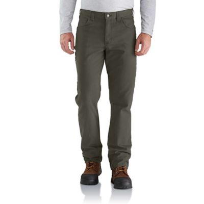 Carhartt Men's Rugged Flex Relaxed Fit High-Rise Rigby 5-Pocket Work Pants