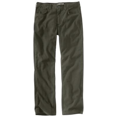 Carhartt Men's Rugged Flex Relaxed Fit High-Rise Rigby 5-Pocket Work Pants