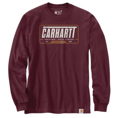 Carhartt Loose Fit Heavyweight Long-Sleeve Outlast Graphic T-Shirt