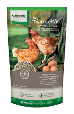 Nutrena NatureWise Oyster Shell Poultry Supplement, 7 lb.