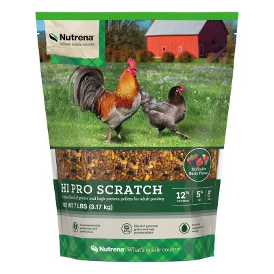 Nutrena Hi Pro Scratch Poultry Grains, 7 lb.