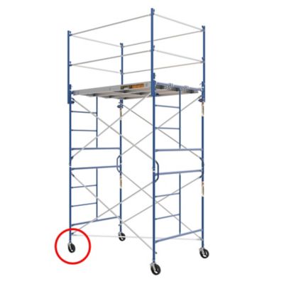 Image showing  Caster for Exterior Scaffolding, M-MBC8