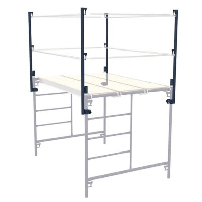 Image showing  Guard Rail Post with Wedge Clamp Support, M-MGPUSL