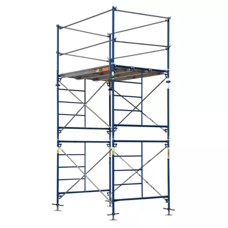 Metaltech complete scaffold tower with solid rod screw jacks Ladder & Scaffolding Accessories