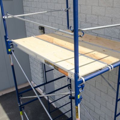 Image showing  Complete Scaffold Tower with Solid Rod Screw Jacks, M-MFT5710