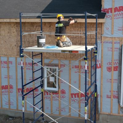 Image showing  Complete Scaffold Tower with Solid Rod Screw Jacks, M-MFT5710