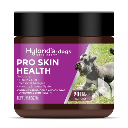 Hyland's Naturals Pro Skin Health Chewable Supplements for Dogs 90 ct Dog Skin & Coat Supplements