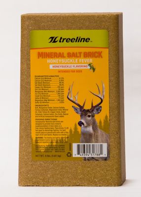 treeline 4 lb. Honeysuckle Fever Mineral Salt Brick for Deer