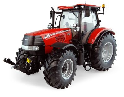 UNIVERSAL HOBBIES 112 pc. 1:32 Scale Case IH Puma 240 CVX (2017) Tractor Diecast Replica, 6.9 in. L x 3.2 in. W x 4 in. H