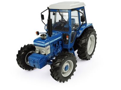 UNIVERSAL HOBBIES 96 pc. 1:32 Scale Ford 6610 4 WD Generation I Tractor Diecast Replica, 5.3 in. L x 2.9 in. W x 3.5 in. H