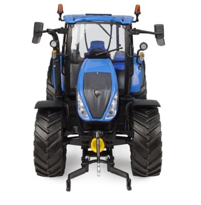 Image showing 1 th UNIVERSAL HOBBIES 1:32 Scale New Holland T5.120 Electrocommand Tractor Diecast Replica, UH6360