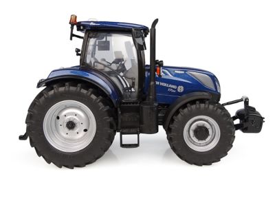 Image showing 3 th UNIVERSAL HOBBIES 1:32 Scale New Holland T7.210 Blue Power Auto Command Tractor Diecast Replica, UH6364
