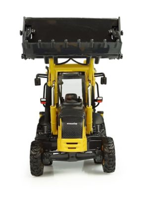 Image showing  1:50 Scale Komatsu WB93-R 2WD Backhoe Loader Diecast Replica, UH8142