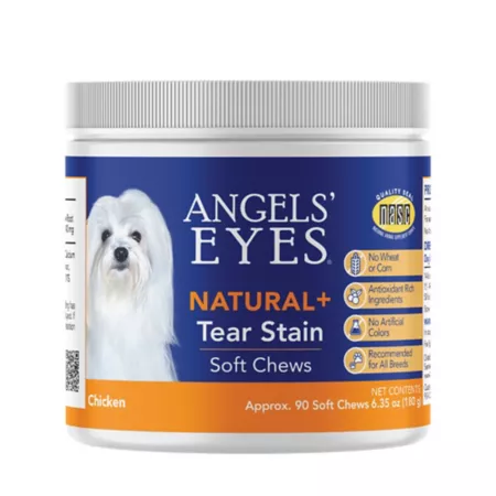 Angels' Eyes Natural Soft Chewable Eye Care Supplements for Dogs Chicken Flavor 90 ct Dog Eye Care