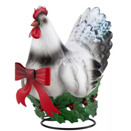 Red Chicken Christmas Tree Topper Christmas Ornaments & Tree Toppers