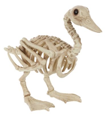 Red Shed 11 in. Large Duck Skeleton Halloween Decoration