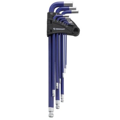 Image showing  9 pc. Metric Extra Long Arm Ball Point Hex Key