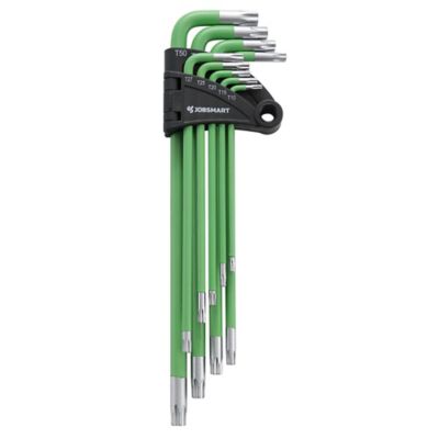 Image showing  9 pc. Torx Extra Long Arm Ball Point Hex Key