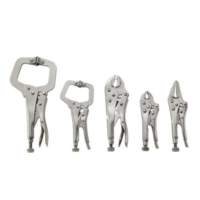 JobSmart 5 Piece Locking Pliers Set on eBid United States