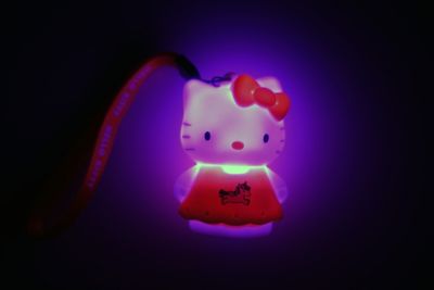 Image showing  Hello Kitty Light-Up 3-D Unicorn Figurine, 3 in.