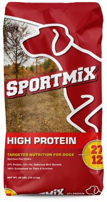 Sportmix High Protein Dog Food, 40 lb. Great dog food