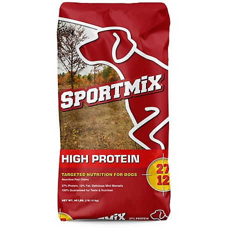 Sportmix Adult High Protein Formula Dry Dog Food, 40 lb. Bag