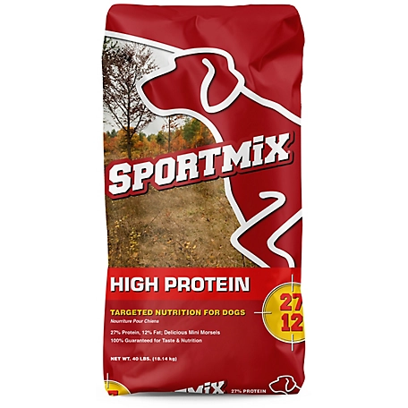 Sportmix Adult High Protein Formula Dry Dog Food, 40 lb. Bag