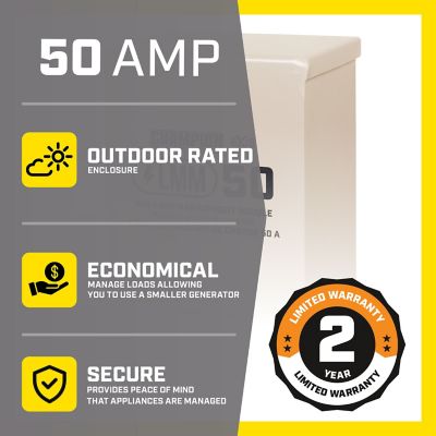 Image showing  aXis Load Management Module for High-Demand Appliance Whole House Load Management (50A, NEMA 3R)