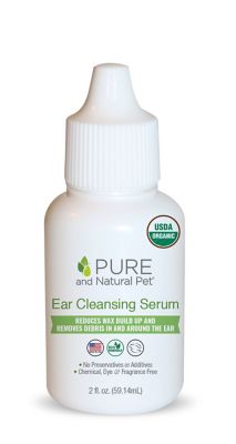 Pure and Natural Pet Certified Organic Ear Cleansing Serum, PN240