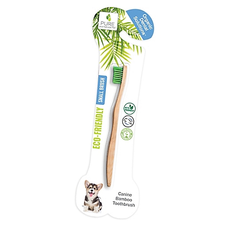 Pure and Natural Pet Organic Dental Solutions Bamboo Brush, Small, PN808