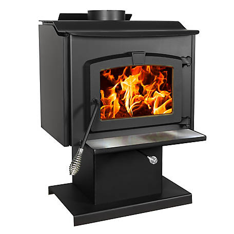 Cleveland Iron Works Wood-Burning Huron H110 Stove, 2,500 sq Cleveland Iron Works Wood-Burning Huron H110 Stove, 2,500 sq