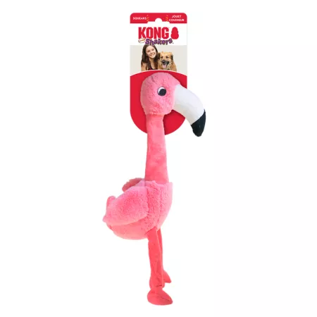 KONG Shakers Honkers Flamingo Dog Toy Dog Plush Toys